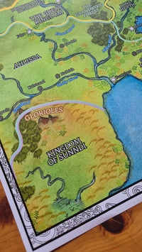 Load image into Gallery viewer, Map of Eastern Flanaess
