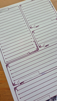 Load image into Gallery viewer, Rogue DnD Character Sheet
