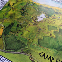 Load image into Gallery viewer, Camp Half Blood Map Poster
