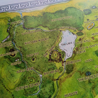 Load image into Gallery viewer, Camp Half Blood Map Poster
