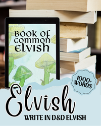 Load image into Gallery viewer, Book of Common Elvish
