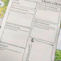 Load image into Gallery viewer, Fantasy Deity Planner
